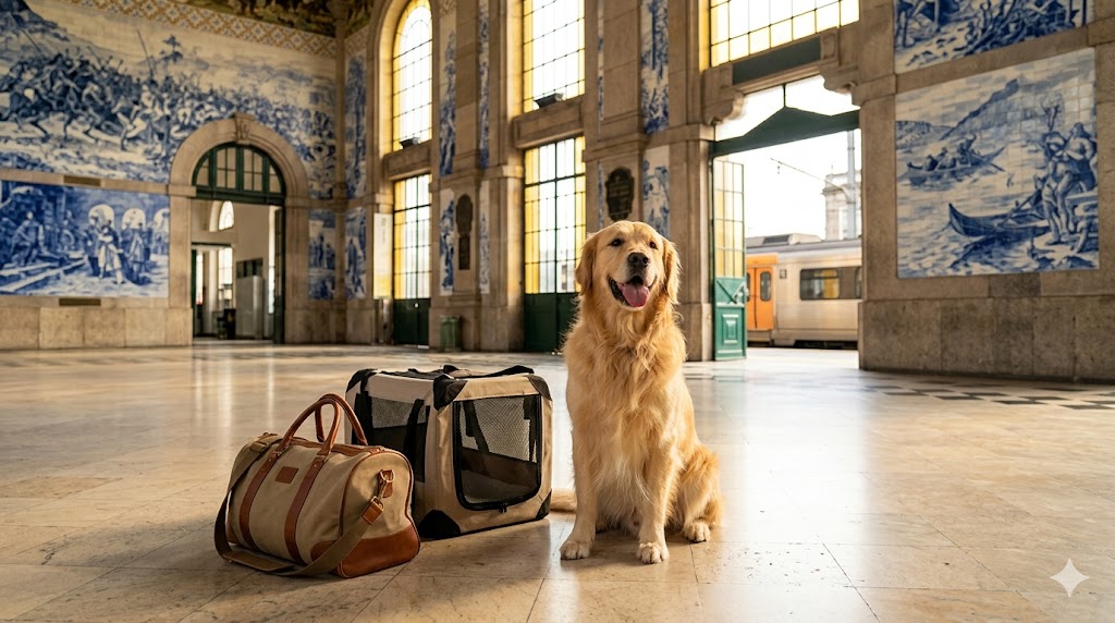 Viajar com o Teu Cão em Portugal: Comboio, Carro e Avião